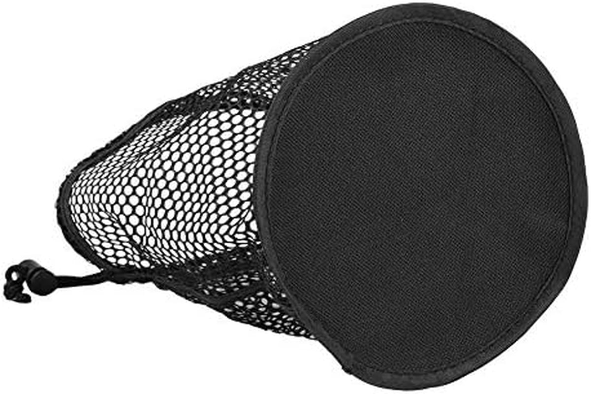 VGEBY Ball Mesh Bag, Lightweight Nylon Mesh Drawstring Drawstring Pouch Balls Holder Storage Collector(50 Balls Collector)