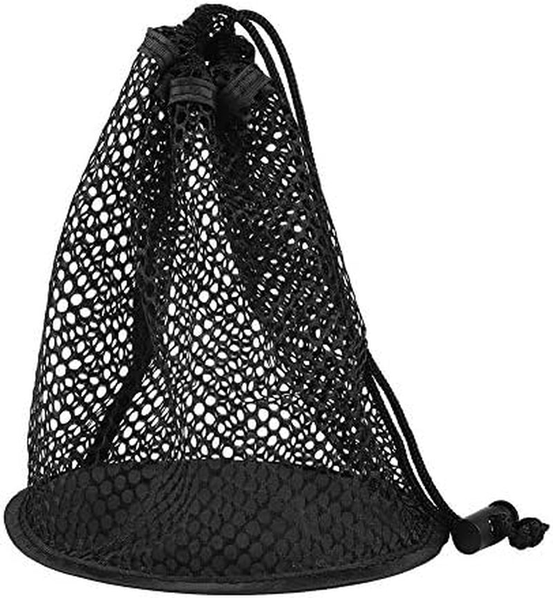 VGEBY Ball Mesh Bag, Lightweight Nylon Mesh Drawstring Drawstring Pouch Balls Holder Storage Collector(50 Balls Collector)